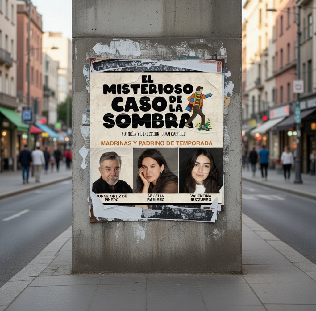 Jorge Ortiz de Pinedo amadrina el estreno de El Misterioso Caso de la&nbsp;Sombra